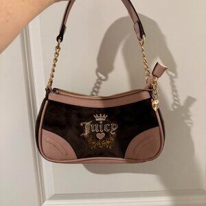 Juicy Couture Brown Y2k shoulder bag
